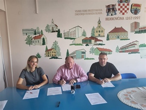 Načelnik Odak potpisao ugovor o izvođenju radova hitne mjere zaštite dvorca Poznanovec