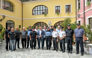 Nakon prijema u Gradu Varaždinu, strani policajci stigli i kod župana Stričaka