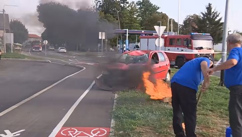 Pokaznom vježbom u Vidovcu provjerili spremnost žurnih službi