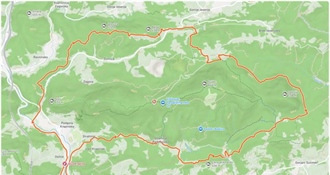 Biciklistička utrka kroz područje Krapine, Radoboja i Jesenja