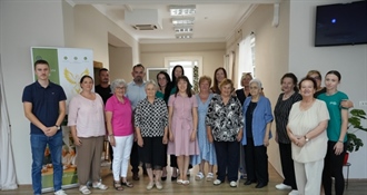 Župan Golubić posjetio novi prostor za podršku i druženje starijih osoba u Križevcima