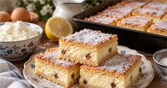 Recept iz bakine bilježnice: Starinski kolač sa sirom i vrhnjem koji je drugi dan još bolji