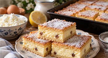 Recept iz bakine bilježnice: Starinski kolač sa sirom i vrhnjem koji je drugi dan još bolji