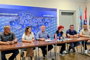 Održana sjednica Županijskog odbora HDZ-a Varaždinske županije: Stričak najavio brojna otvaranja i nove projekte
