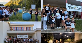 Astro kamp u Hrašćini spojio znanost, zabavu i pogled prema zvijezdama