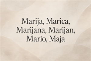 Imendan danas slave Marija, Marica, Marijana, Marijan i Mario – otkrijte značenje njihovih imena