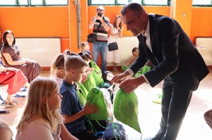 Župan Matija Posavec pozdravio učenike i nastavnike na početku nove školske godine