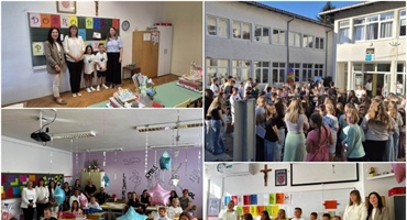 Veseli početak školske godine u Loboru: Prvašiće dočekali osmijesi, pokloni i lijepe želje