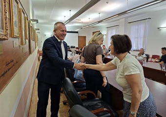 Župan Stričak primio učenike i profesore iz Krakova