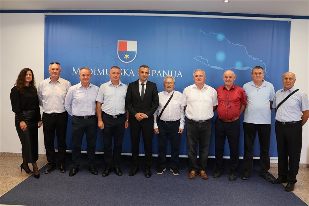 Župan Matija Posavec primio predstavnike 34. inženjerijske bojne uoči 35. obljetnice osnutka
