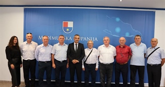 Župan Matija Posavec primio predstavnike 34. inženjerijske bojne uoči 35. obljetnice osnutka