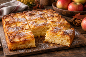 Zaboravljeni recept naših baka: Sočna zlevanka s jabukama koja miriše na jesen