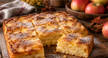 Zaboravljeni recept naših baka: Sočna zlevanka s jabukama koja miriše na jesen