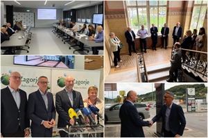 Župan Kolar, Primorsko-goranskog župana Lukanovića upoznao s velikim projektima, centrima izvrsnosti i primjerima dobre prakse