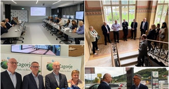 Župan Kolar, Primorsko-goranskog župana Lukanovića upoznao s velikim projektima, centrima izvrsnosti i primjerima dobre prakse