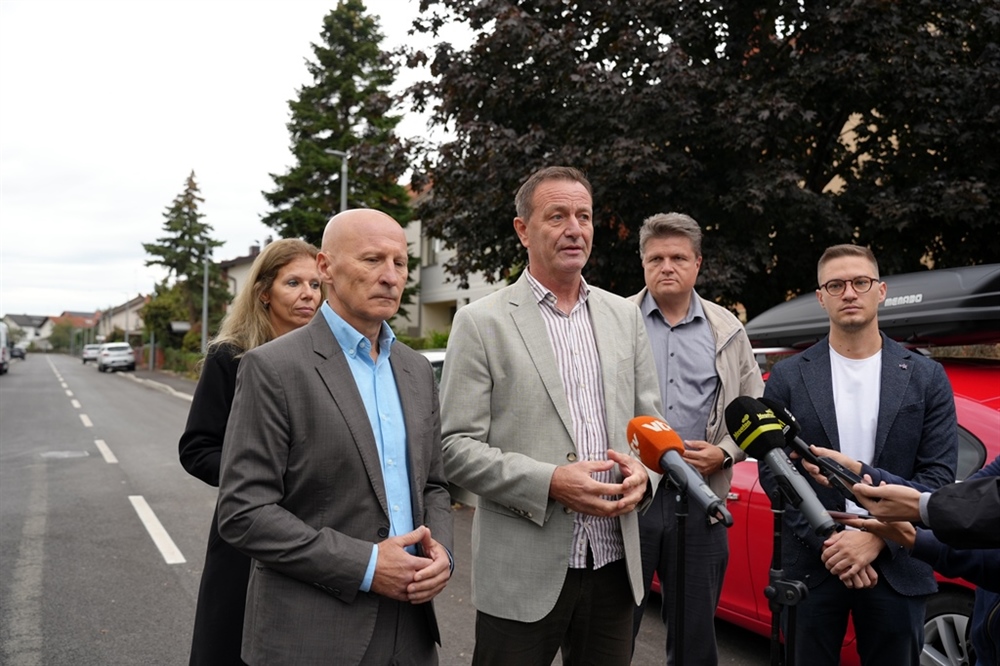 Završena obnova i uređenje Krapinske ulice u Varaždinu, Bosilj najavio nove infrastrukturne projekte