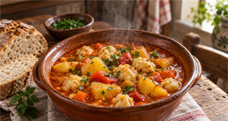 Recept naših baka i mama: Starinski krumpir-paprikaš s noklicama gotov u jednom loncu