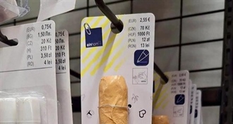 Jedan trgovački lanac pod školski pribor prodaje olovke u obliku muškog spolovila