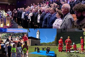 Uz Dan policije: Međimurski policajci pokazali opremu, atraktivne vježbe i skok padobranca, na svečanoj akademiji i župan Posavec