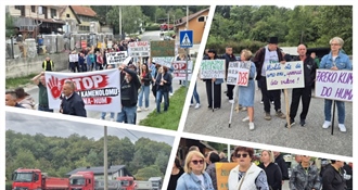 Mještani Novog Golubovca protiv novog kamenoloma: „Ne damo naš Hum, ovo je tek početak!“