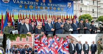 Varaždinska županija i Grad Varaždin zajedno odali počast braniteljima: ''Prije 35 godina ovdje se pisala novija hrvatska povijest''