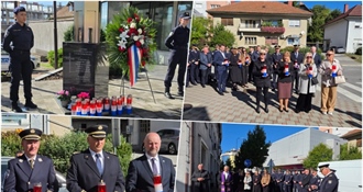 Polaganjem vijenaca i paljenjem svijeća poginulim policajcima obilježen Dan policije u Krapinsko-zagorskoj županiji