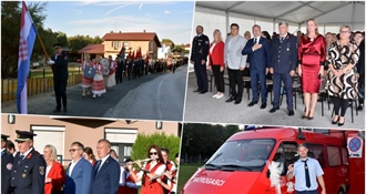 DVD Slokovec proslavio 100 godina djelovanja: Dobio i ključeve novog vatrogasnog kombija