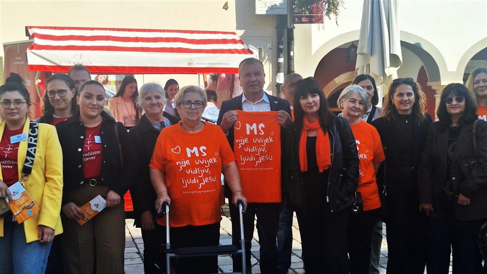 U Varaždinu obilježen Nacionalni dan multiple skleroze, podršku oboljelima dao i župan Stričak