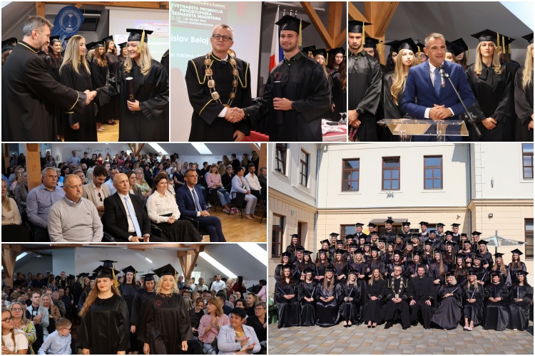 Svečana promocija na MEV-u: 117 studenata primilo diplome i zakoračilo u nove životne izazove