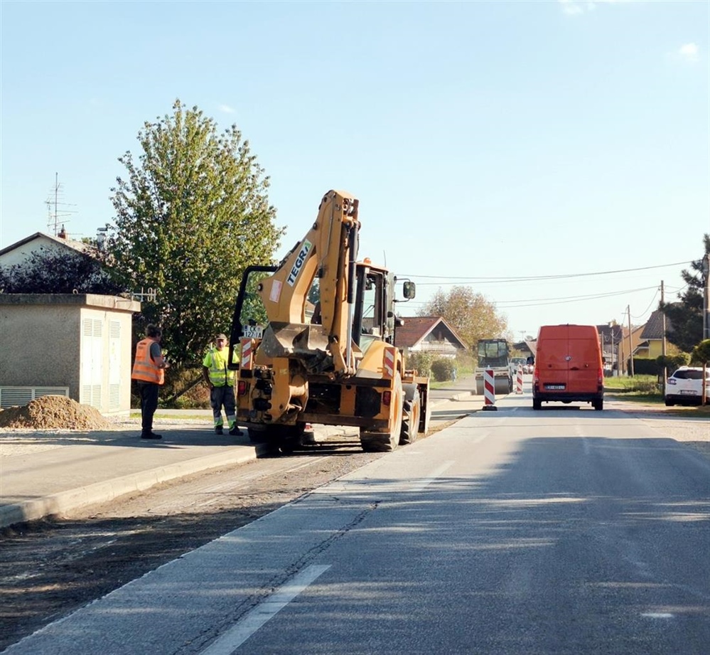 U čakovečkom prigradskom naselju Štefanec sanira se važna prometnica, radovi vrijedni 80 tisuća eura
