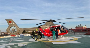 Prvo slijetanje helikoptera na krov COB-a: Iz Varaždina pacijent hitno prevezen u KB Dubrava
