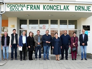 Nastavlja se veliki investicijski ciklus Koprivničko-križevačke županije: Kreće rekonstrukcija i dogradnja osnovne škole u Drnju