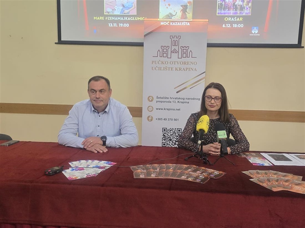 Kazališna jesen u Festivalskoj dvorani Krapina donosi bogat program, a za Dan grada stiže Orašar