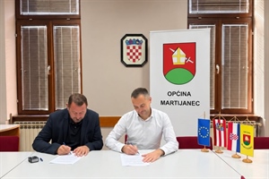 Potpisan ugovor za rekonstrukciju Vatrogasnog doma u Martijancu vrijednu više od 2,4 milijuna eura