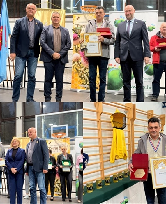 Šampion ovogodišnje izložbe meda je Josip Krog iz Štuparja