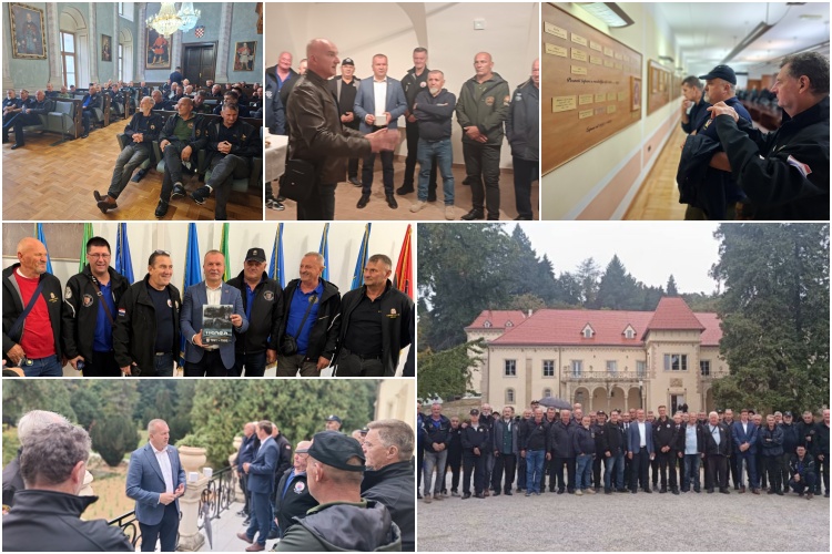 Župan Stričak ugostio veterane iz Hrvatske, Slovenije i BiH u sklopu 3. međunarodnih veteranskih susreta