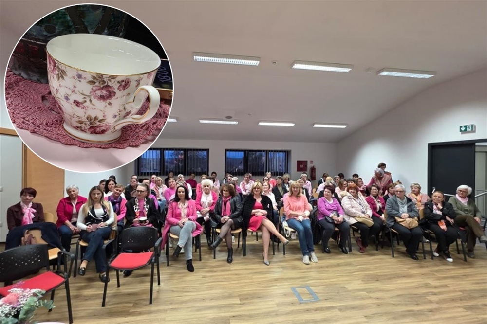 „Ružičasta čajanka” u Konjščini: susret podrške i razgovora o borbi protiv raka dojke