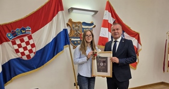 Mila Maretić najbolja je maturantica Varaždinske županije: župan Stričak nagradio izvrsnost, trud i predanost