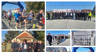 Memorijalna utrka u Poljani Biškupečkoj u spomen na 30 poginulih pripadnika 104. brigade, otvorio ju župan Stričak