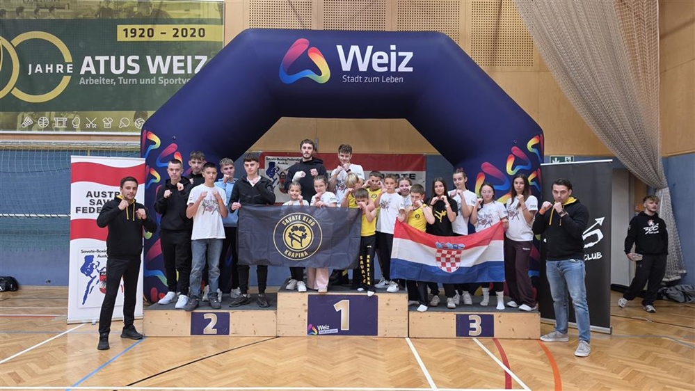 Savate klub Krapina uspješan na Svjetskom kupu za klubove u Austriji: osvojeno 18 medalja!