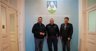 Župan Golubić održao sastanak s glavnim vatrogasnim zapovjednikom Slavkom Tucakovićem