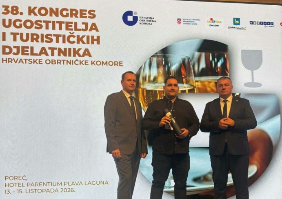 Alen Horvat iz Novog Marofa dobitnik priznanja Hrvatske obrtničke komore
