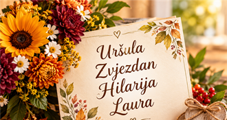 Danas imendan slave osobe s ovim imenima: Uršula, Zvjezdan, Hilarija i Laura – sve najbolje!