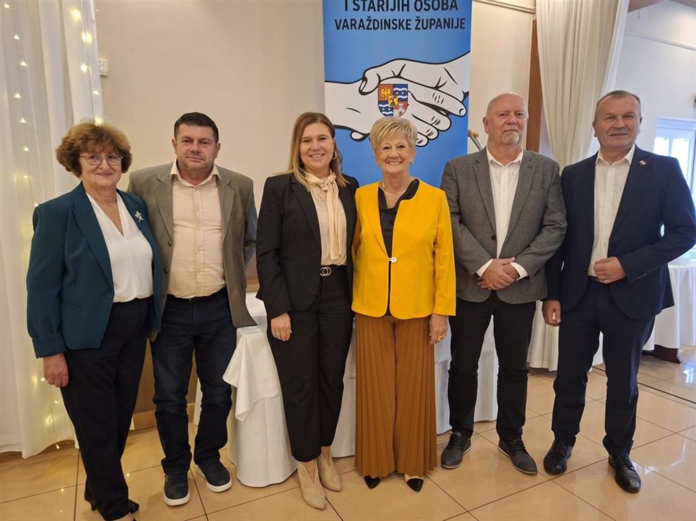 Četvrt stoljeća zajedništva i brige za starije: Savez udruga umirovljenika Varaždinske županije slavi 25 godina, čestitao im župan Stričak