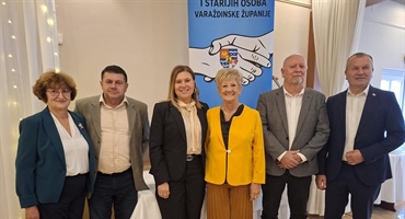 Četvrt stoljeća zajedništva i brige za starije: Savez udruga umirovljenika Varaždinske županije slavi 25 godina, čestitao im župan Stričak