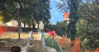 Obnavlja se vanjsko stubište u Perivoju Marije Ružičke Strozzi, radove vrijedne 146 tisuća eura obišla gradonačelnica Ratković
