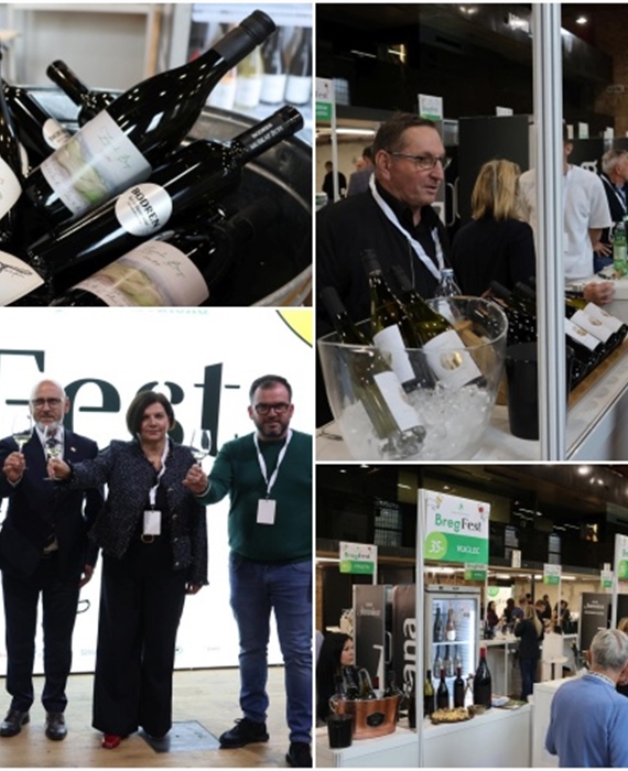 Na 5. BregFestu u Zagrebu predstavljeno više od 400 vina - među izlagačima i zagorski vinari, festival posjetio župan Kolar