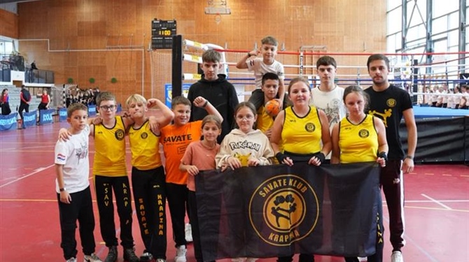 Žetva medalja za Savate klub Krapina na Kupu Hrvatske