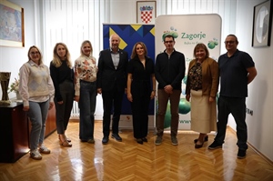 Nakon pripajanja krapinskog Veleučilišta, delegacija Tehničkog veleučilišta na sastanku sa županom Kolarom, naglasak na suradnji i povezivanju