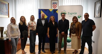 Nakon pripajanja krapinskog Veleučilišta, delegacija Tehničkog veleučilišta na sastanku sa županom Kolarom, naglasak na suradnji i povezivanju